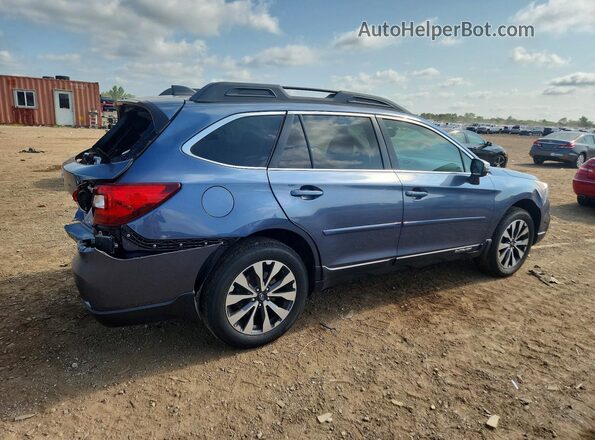 4S4BSEKC1H3404874 2017 SUBARU OUTBACK Blue Հետևի աջ