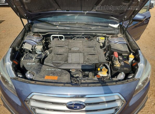 4S4BSEKC1H3404874 2017 SUBARU OUTBACK Blue Սալոնի հետևի տեսք