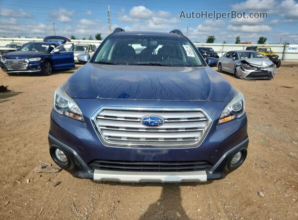 4S4BSEKC1H3404874 2017 SUBARU OUTBACK Blue Դիմացի տեսք