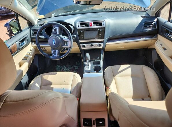 4S4BSENC0H3266420 2017 SUBARU OUTBACK Синий Вид панели приборов