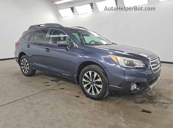 4S4BSENC0H3346560 2017 SUBARU OUTBACK Charcoal Передня права чверть