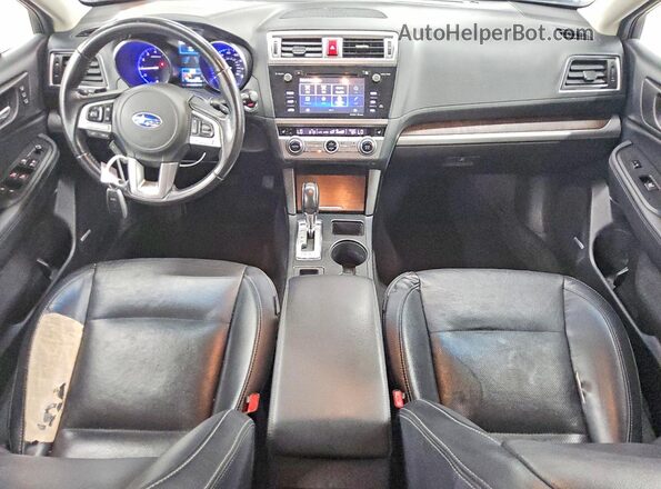 4S4BSENC0H3346560 2017 SUBARU OUTBACK Charcoal Вид панелі приладів