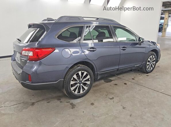 4S4BSENC0H3346560 2017 SUBARU OUTBACK Charcoal Задня права чверть