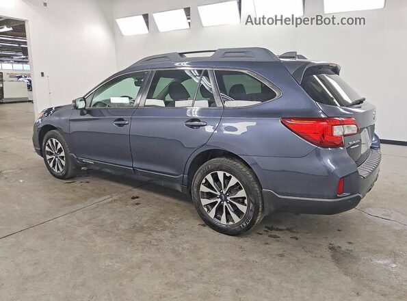 4S4BSENC0H3346560 2017 SUBARU OUTBACK Charcoal Задня ліва чверть