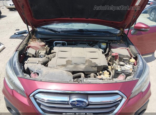 4S4BSENC0J3332213 2018 SUBARU OUTBACK Maroon Rear view