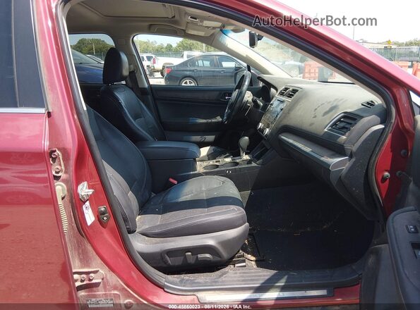 4S4BSENC0J3332213 2018 SUBARU OUTBACK Maroon Front interior view