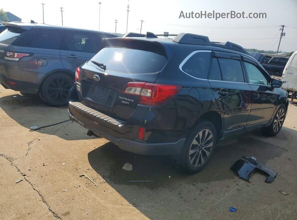 4S4BSENC1G3221467 2016 SUBARU OUTBACK Black Задня права чверть