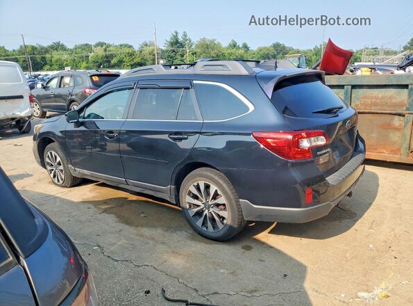4S4BSENC1G3221467 2016 SUBARU OUTBACK Black Задня ліва чверть