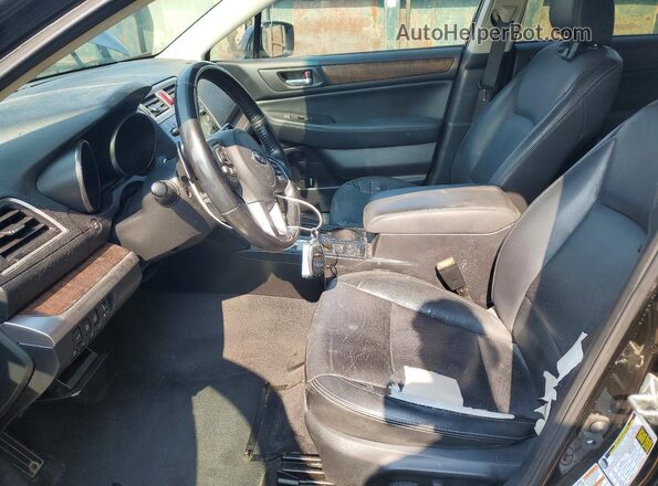 4S4BSENC1G3221467 2016 SUBARU OUTBACK Black Вид салону спереду