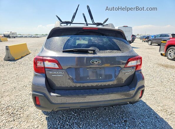 4S4BSENC1J3343107 2018 SUBARU OUTBACK Gray Widok z tyłu