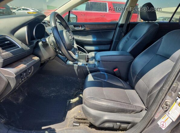 4S4BSENC1J3343107 2018 SUBARU OUTBACK Gray Widok wnętrza z przodu