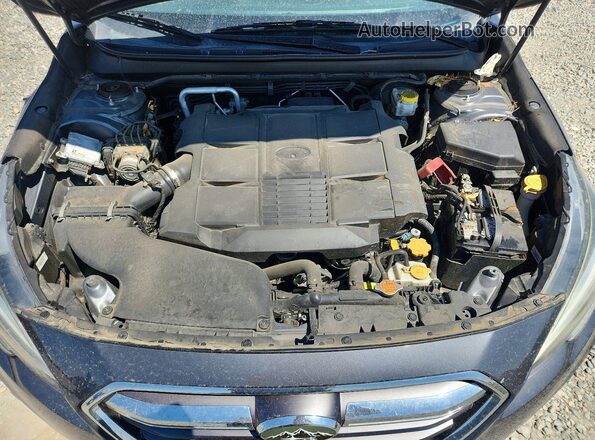 4S4BSENC1J3343107 2018 SUBARU OUTBACK Gray Widok komory silnika