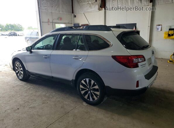 4S4BSENC2G3292015 2016 SUBARU OUTBACK Белый Задняя левая четверть
