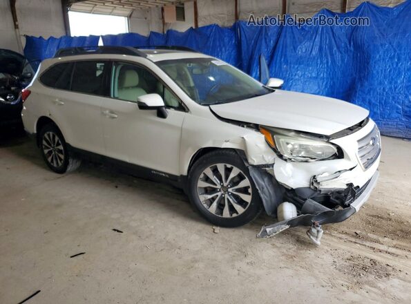 4S4BSENC2G3292015 2016 SUBARU OUTBACK Белый Передняя правая четверть