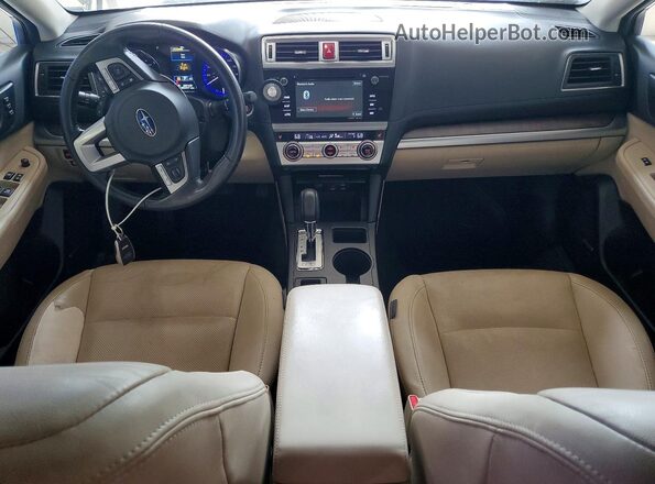 4S4BSENC2G3292015 2016 SUBARU OUTBACK Белый Вид панели приборов
