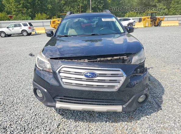 4S4BSENC2H3386901 2017 SUBARU OUTBACK Черный Вид спереди