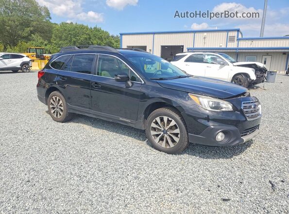 4S4BSENC2H3386901 2017 SUBARU OUTBACK Черный Передняя правая четверть