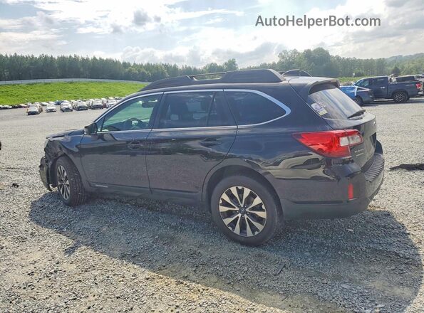 4S4BSENC2H3386901 2017 SUBARU OUTBACK Черный Задняя левая четверть