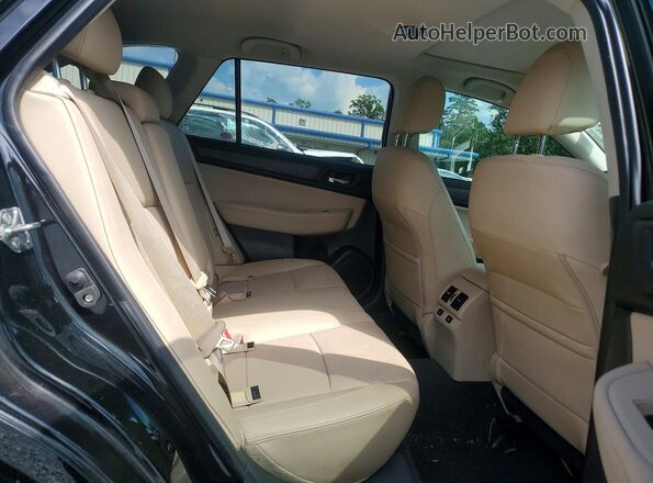 4S4BSENC2H3386901 2017 SUBARU OUTBACK Черный Вид задней части салона