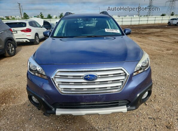 4S4BSENC2H3430170 2017 SUBARU OUTBACK Blue წინა ხედი