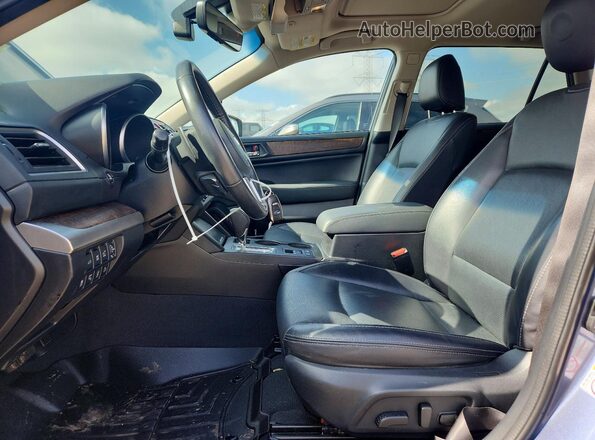 4S4BSENC2H3430170 2017 SUBARU OUTBACK Blue წინა სალონის ხედი