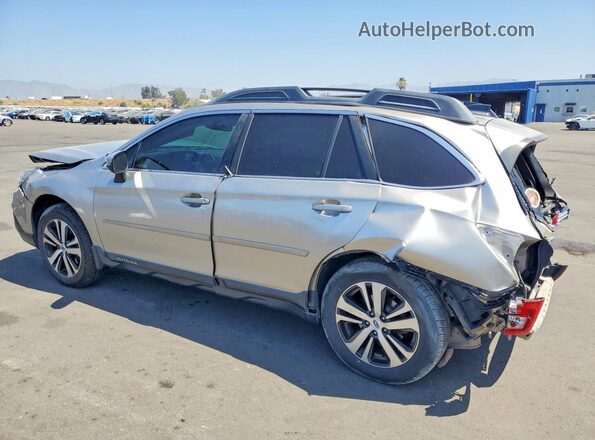 4S4BSENC2J3218312 2018 SUBARU OUTBACK Silver Հետևի ձախ
