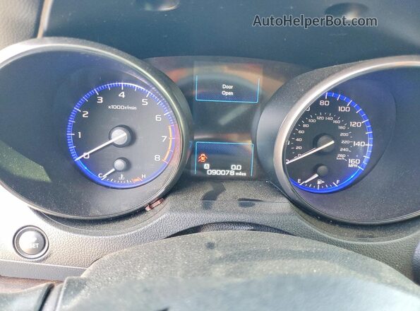 4S4BSENC2J3218312 2018 SUBARU OUTBACK Silver Սարքավորումների վահանակի տեսք