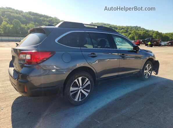 4S4BSENC2K3220885 2019 SUBARU OUTBACK Gray Tył prawy