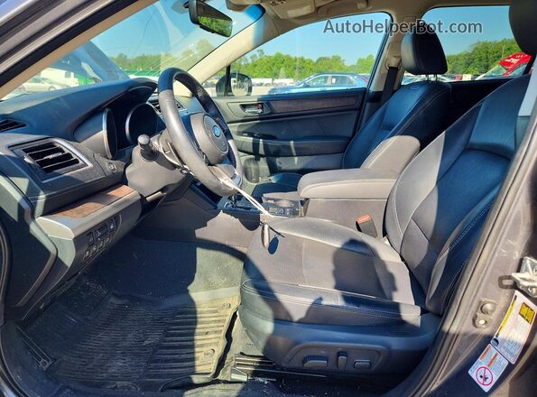 4S4BSENC2K3220885 2019 SUBARU OUTBACK Gray Widok wnętrza z przodu