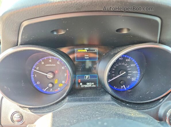 4S4BSENC2K3220885 2019 SUBARU OUTBACK Gray Widok zestawu wskaźników