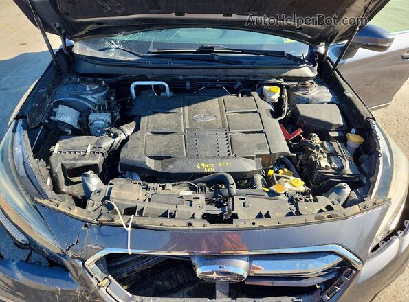 4S4BSENC2K3220885 2019 SUBARU OUTBACK Gray Widok komory silnika
