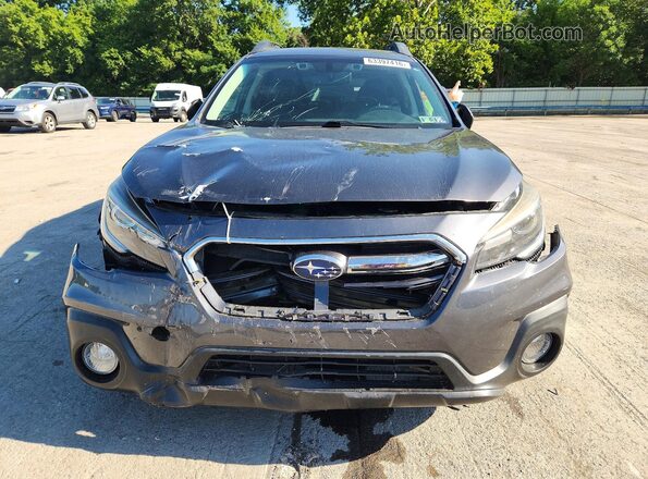 4S4BSENC2K3220885 2019 SUBARU OUTBACK Gray Widok z przodu