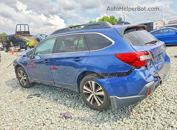 4S4BSENC2K3244880 2019 SUBARU OUTBACK Blue Հետևի ձախ