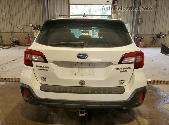 4S4BSENC2K3256429 2019 SUBARU OUTBACK White უკანა ხედი