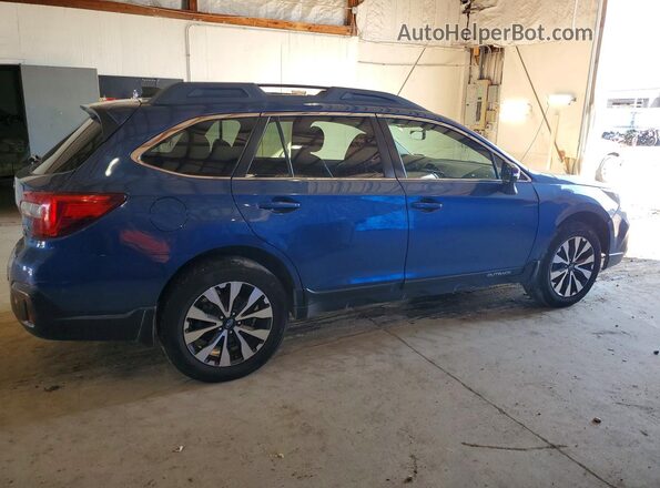4S4BSENC2K3300395 2019 SUBARU OUTBACK Blue Trasero derecho