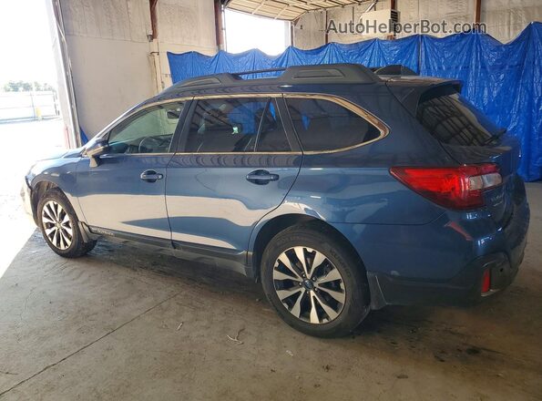4S4BSENC2K3300395 2019 SUBARU OUTBACK Blue Trasero izquierdo