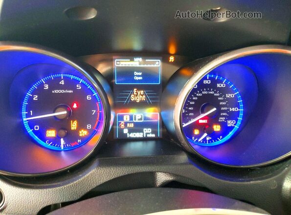 4S4BSENC2K3300395 2019 SUBARU OUTBACK Blue Vista del cuadro de instrumentos