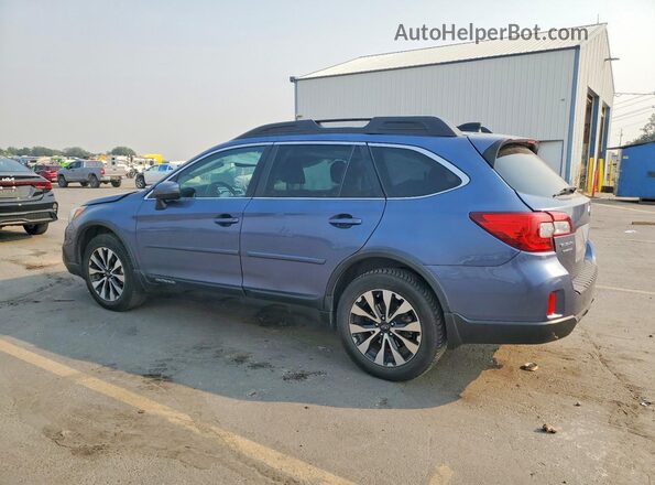 4S4BSENC3G3284716 2016 SUBARU OUTBACK Синий Задняя левая четверть
