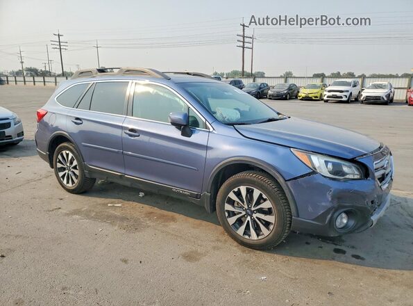 4S4BSENC3G3284716 2016 SUBARU OUTBACK Синий Передняя правая четверть
