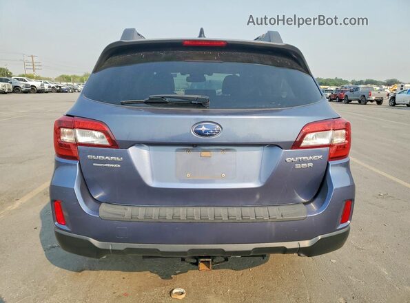 4S4BSENC3G3284716 2016 SUBARU OUTBACK Синий Вид сзади