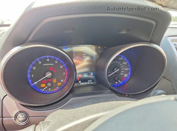 4S4BSENC3G3346681 2016 SUBARU OUTBACK Синий Вид щитка приборов