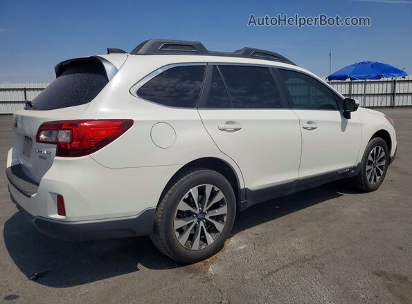 4S4BSENC3H3388026 2017 SUBARU OUTBACK White უკანა მარჯვენა
