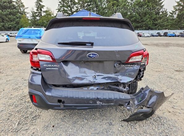4S4BSENC3K3354188 2019 SUBARU OUTBACK Gray Հետևի տեսք