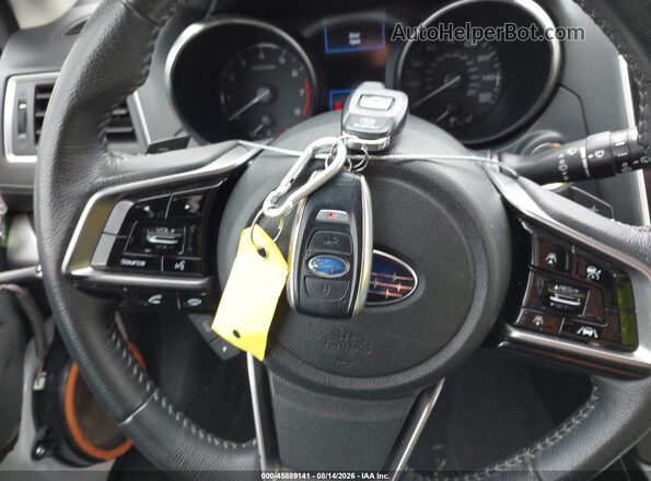 4S4BSENC3K3370441 2019 SUBARU OUTBACK Белый Вид панели приборов