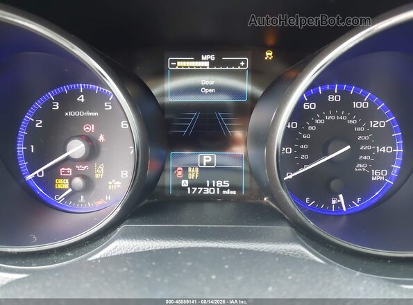 4S4BSENC3K3370441 2019 SUBARU OUTBACK Белый Вид задних сидений