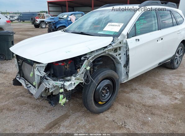 4S4BSENC3K3370441 2019 SUBARU OUTBACK Белый Вид спереди
