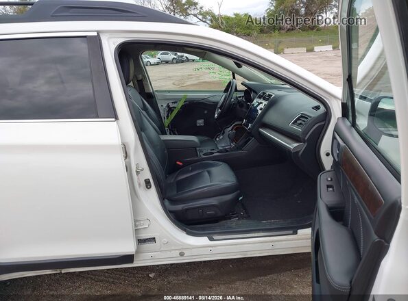 4S4BSENC3K3370441 2019 SUBARU OUTBACK Белый Вид салона спереди