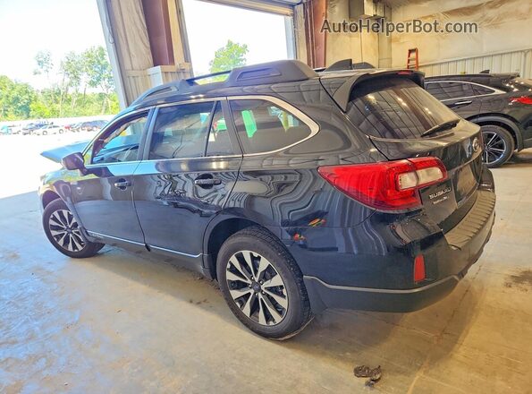 4S4BSENC4G3309154 2016 SUBARU OUTBACK Black Հետևի ձախ