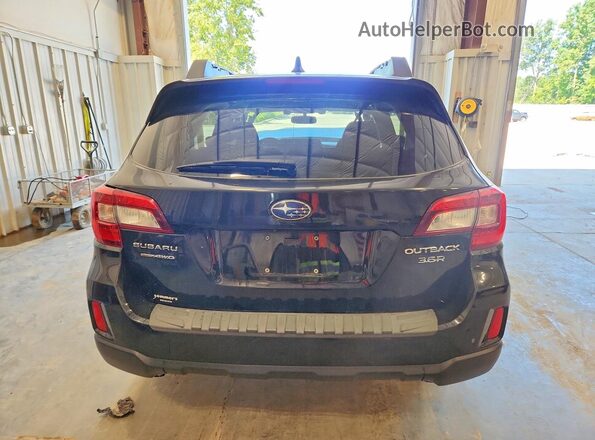 4S4BSENC4G3309154 2016 SUBARU OUTBACK Black Հետևի տեսք