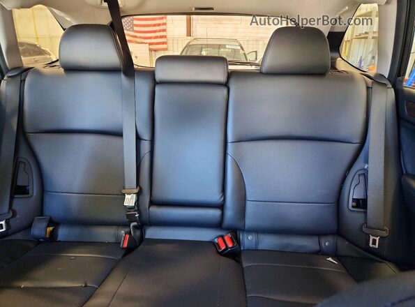 4S4BSENC4G3309154 2016 SUBARU OUTBACK Black Հետևի նստատեղերի տեսք